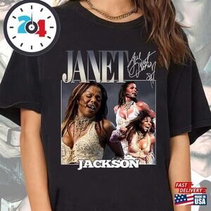 Janet Jackson 90S Tshirt Fan Shirt Unisex
